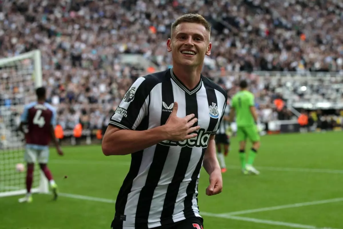 Newcastle United's £39 Million star set to be benched vs AC Milan, claims Sky Sports reporter